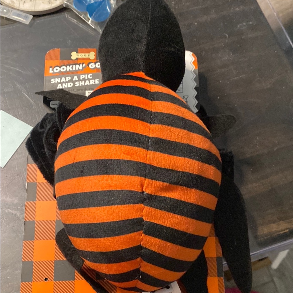 Black and Orange Striped Pet Toy (M147)